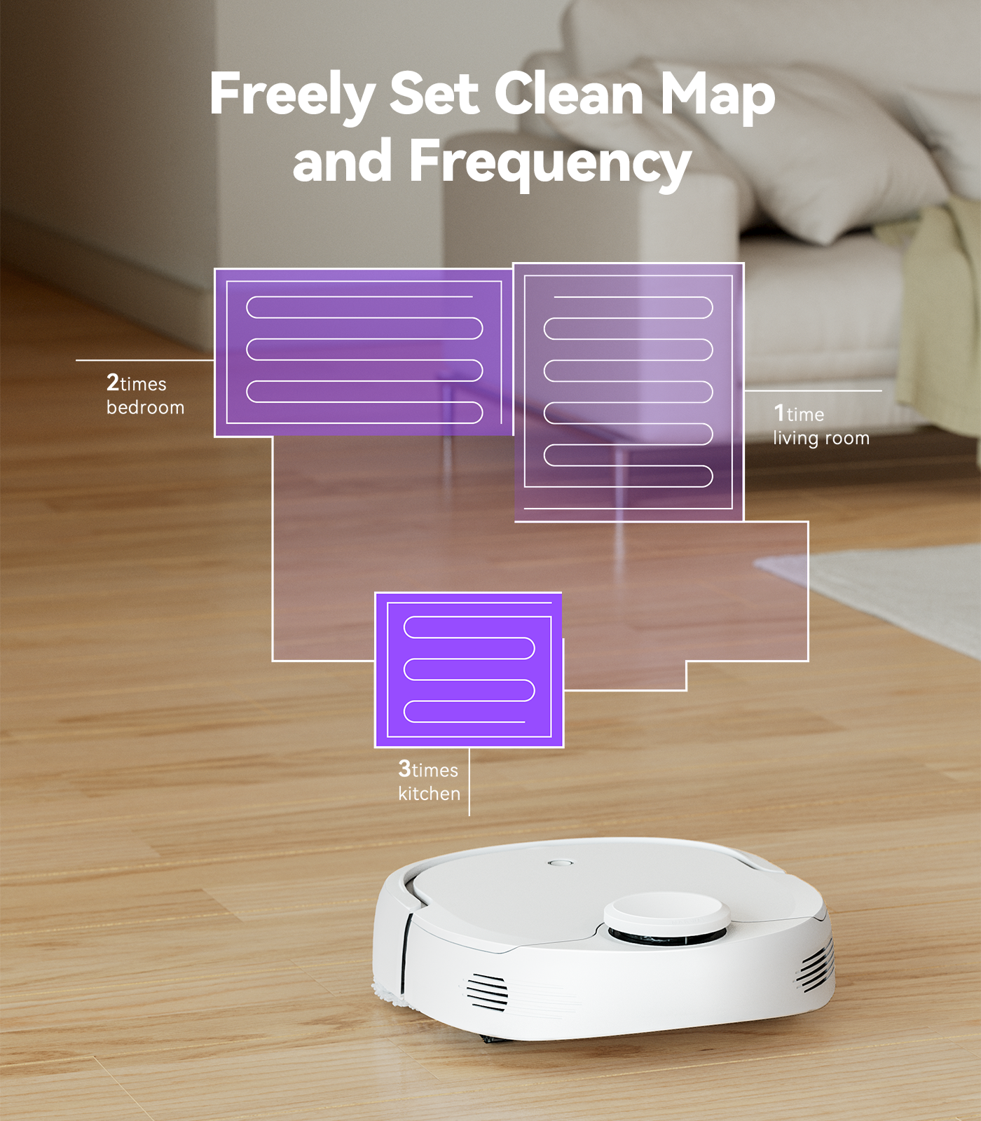 Narwal T10, 4-in-1 Robot Vacuum and Mop Cleaner With Automatic Mop Cleaning Station
