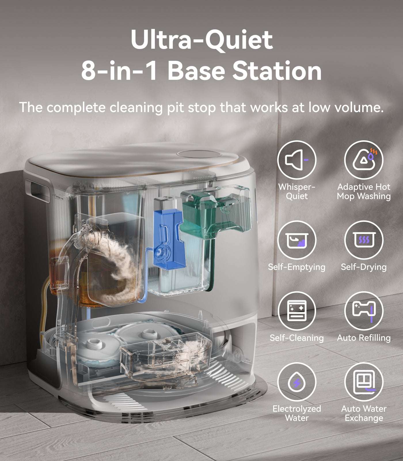 Narwal Freo Z Ultra Robot Vacuum Mop AI DirtSense Technology CX1