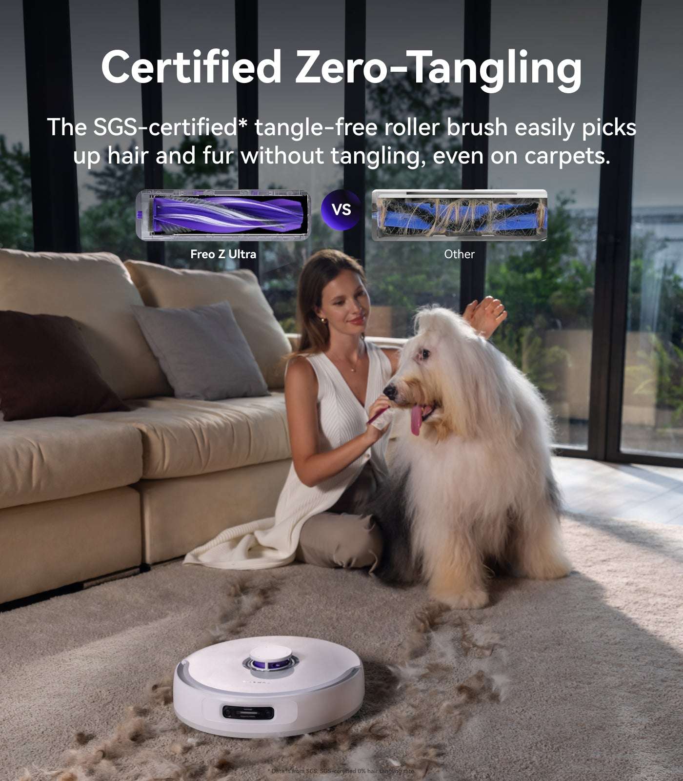 Narwal Freo Z Ultra Robot Vacuum Mop AI DirtSense Technology CX1